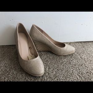 NEW Monsoon Fleur Wedge size 8 ASO Kate Middleton